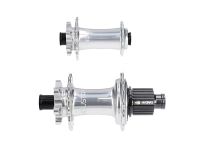 INDUSTRY NINE Hub Set MTB Hydra 2 Classic 6-Hole BOOST | Freewheel Shimano Micro Spline | silver