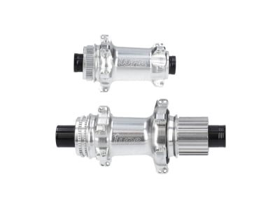 TUNE Hub Set Nano CL Center Lock | 12x100 mm / 12x142 mm | Standard Bearings | Freewheel Shimano Micro Spline | silver