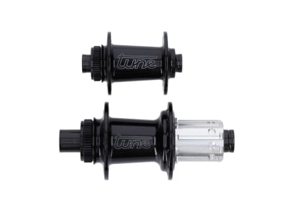 TUNE Hub Set Micro CL Center Lock | 12x100 mm / 12x142 mm | Standard Bearings | Freewheel Shimano HG 10- / 11- / 12-speed | black