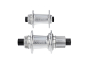 TUNE Hub Set Micro CL Center Lock | 12x100 mm / 12x142 mm | Standard Bearings | Freewheel Shimano Micro Spline | silver
