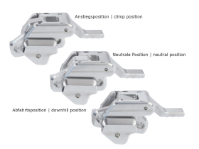 AENOMALY Sattelklemmplatte Switch Grade 2.0 EVO | silber