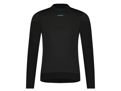 SHIMANO Functional Undershirt Beaufort Long Sleeve Merino Base Layer | black