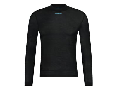 SHIMANO Functional Undershirt Vertex Prima Long Sleeve Base Layer | black