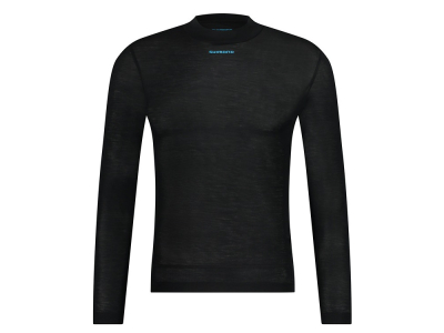SHIMANO Funktionsunterhemd Vertex Prima Long Sleeve Base Layer | schwarz XL