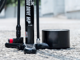 LEZYNE Floor Pump Steel Clik Hp Floor Drive | black