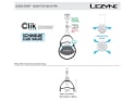 LEZYNE Valve Core Clik pair | black