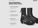 GRIPGRAB Überschuhe PACR Gravel Waterproof | schwarz | Größe S