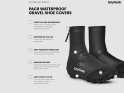 GRIPGRAB Überschuhe PACR Gravel Waterproof | schwarz | Größe XXL