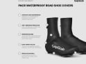 GRIPGRAB Overshoes PACR Road Waterproof | black
