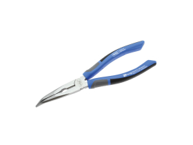 CYCLUS TOOLS Spitzzange gebogen | NiCr | 3-Komponentengriff