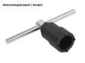 CYCLUS TOOLS Montagewerkzeug für Lockring Campagnolo Powermeter | SW 24, 3/8"