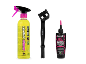MUC-OFF Reinigungsset Fahrradketten-Pflegeset