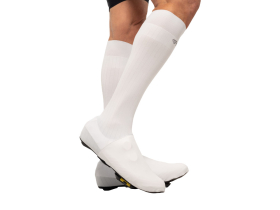 SPATZWEAR Overshoes Windsocks Long Shoe Covers | white