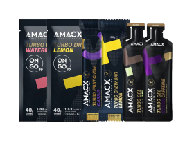AMACX Turbo Drink Powder + Gel + Bar Tasting Pack