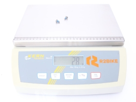 ABSOLUTE BLACK Bottle Cage Bolts Titanium Pair | grey