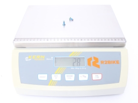 ABSOLUTE BLACK Bottle Cage Bolts Titanium Pair | rainbow