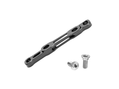 ABSOLUTE BLACK Adapter Flat Mount SRAM vorn | 160 / 140 mm | schwarz