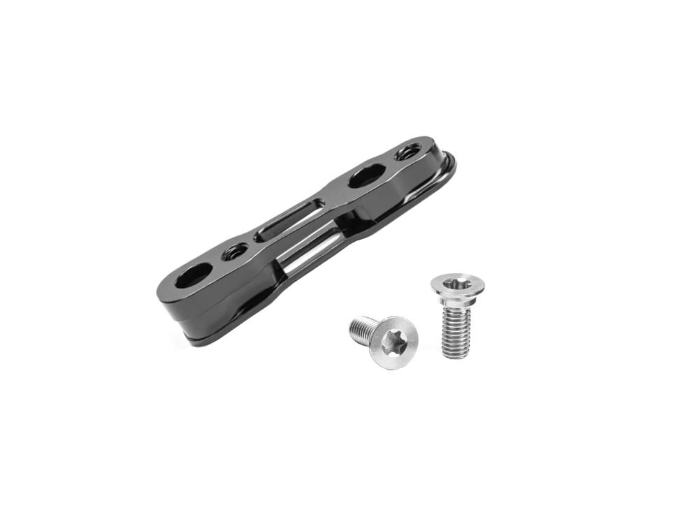 ABSOLUTE BLACK Adapter Flat Mount SRAM rear | 160 mm | black