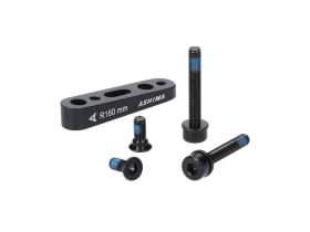 ASHIMA Adapter AU52 Flat Mount 160 mm rear | black