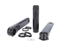 GARBARUK Road/Gravel Crankset | black 160 mm