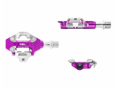 WOLF TOOTH Pedals DEL Gravel | ultraviolet purple