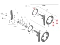 SHIMANO Chainring Bolt Set for Ultegra FC-R8100 | 46-36 Teeth