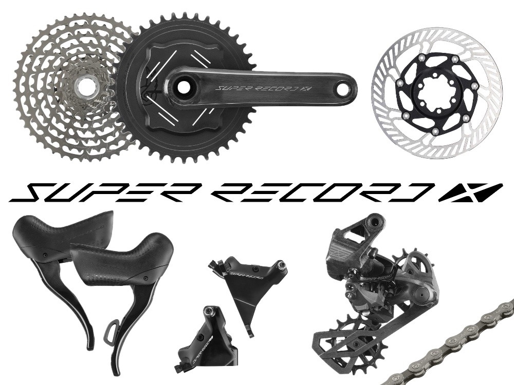 seiji131 Campagnolo RECORD ハブ 前後セット CAMPAGNOLO Groupset 1x13 GRAVEL Super Record 13 X | 165 mm 42 teeth 10