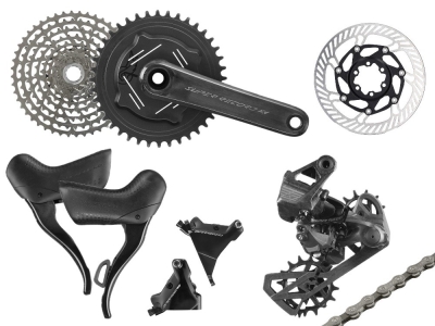 CAMPAGNOLO Groupset 1x13 GRAVEL Super Record 13 X | 165 mm 46 teeth 9-