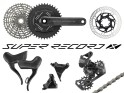 CAMPAGNOLO Schaltgruppe 1x13 GRAVEL Super Record 13 X | 175 mm 42 Zähne 10-48 Zähne ohne Bremsscheiben