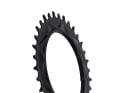 ALUGEAR Chainring round AERO Direct Mount | 1-speed Narrow Wide SRAM Thread Mount for XX / XX SL Powermeter | 0 mm Offset | black 38 teeth