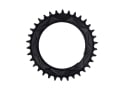 ALUGEAR Chainring round AERO Direct Mount | 1-speed Narrow Wide SRAM Thread Mount for XX / XX SL Powermeter | 0 mm Offset | black 40 teeth