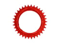 ALUGEAR Chainring round AERO Direct Mount | 1-speed Narrow Wide SRAM Thread Mount for XX / XX SL Powermeter | 0 mm Offset | red