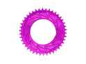 ALUGEAR Kettenblatt rund AERO Direct Mount | 1-fach Narrow Wide SRAM Thread Mount für RED XPLR Powermeter Spider | lila 38 Zähne