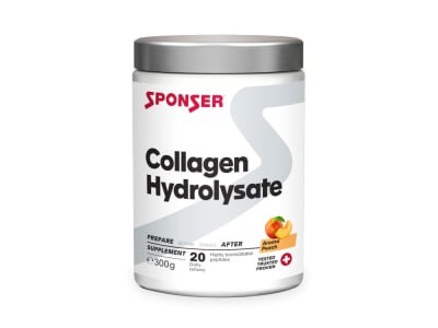 SPONSER Food Supplement Collagen Hydrolysate Peach | 300g Tin