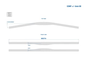 RITCHEY Lenker Comp 2X Flatbar | 31,8 x 720 mm | 9°