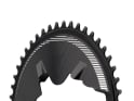 WOLF TOOTH Kettenblatt Aero 110 BCD Road / Gravel Drop-Stop ST 1-fach Shimano Dura-Ace R9200 4-Loch | schwarz 46 Zähne