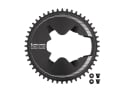 WOLF TOOTH Kettenblatt Aero 110 BCD Road / Gravel Drop-Stop ST 1-fach Shimano Dura-Ace R9200 4-Loch | schwarz 48 Zähne