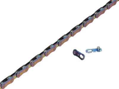 YBN Yaban Kette 13-fach MK13e Flat-Top 126 Glieder | rainbow