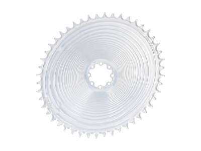 GARBARUK Kettenblatt Oval 1-fach narrow-wide für SRAM 8-Loch Aero | silber 44 Zähne