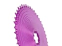 GARBARUK Kettenblatt Oval 1-fach narrow-wide für SRAM 8-Loch Aero | lila 42 Zähne