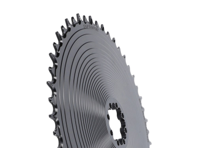 thumbnail image 2 of Garbaruk Aero 1x 8-Bolt Road/Gravel Chainring – Black Aluminum For SRAM 2 of 2