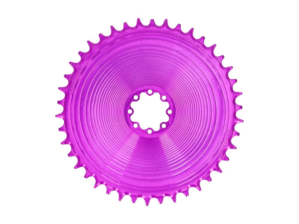 Alugear AERO Golf Ball Chainring - Road/Gravel Direct Mount (SRAM 3-Bolt) 1x 10
