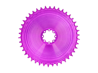 GARBARUK Chainring round 1-speed narrow-wide for SRAM 8-Bolt Aero | purple 52 Teeth