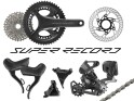 CAMPAGNOLO Groupset 2x13 ALL ROAD Super Record 13 | 175 mm 54/39 Teeth 11-32 Teeth Campagnolo 03 AFS Center Lock 160 mm