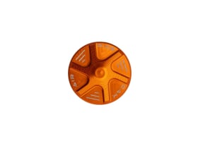 OAK COMPONENTS Air Cap Fork Cap | orange