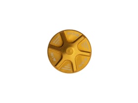 OAK COMPONENTS Air Cap Fork Cap | gold