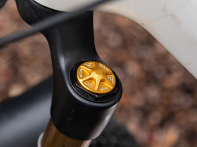 OAK COMPONENTS Air Cap Fork Cap | gold