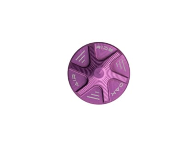 OAK COMPONENTS Air Cap Fork Cap | purple