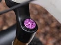 OAK COMPONENTS Air Cap Fork Cap | purple