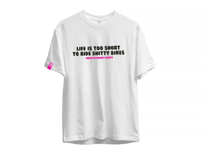 MALDITA BUENA SUERTE T-Shirt Shitty Bikes | white L
